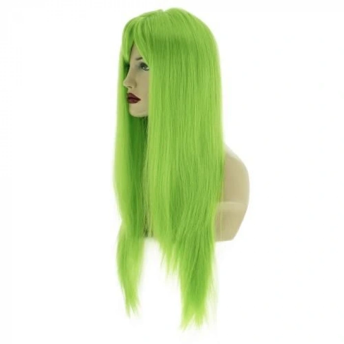 Nevamel Yeşil Peruk Saç