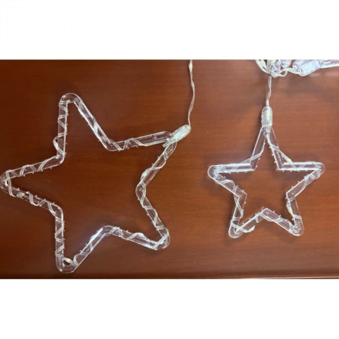 Nevamel Yıldız Perde Led 10 Saçaklı