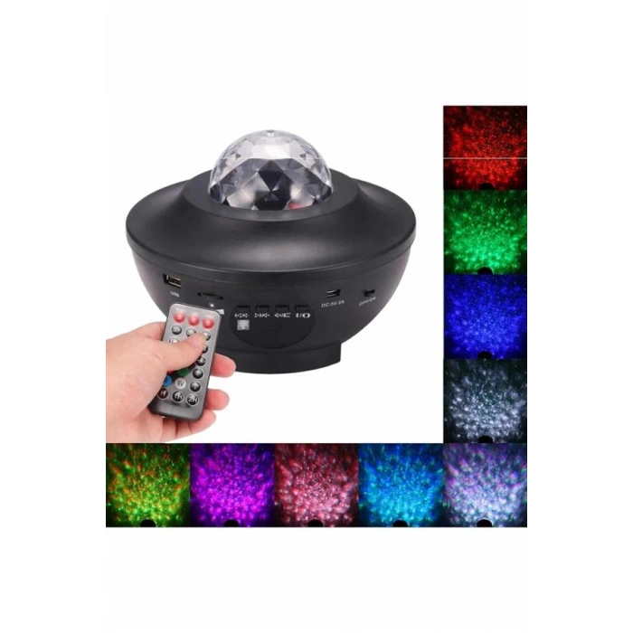 Nevamel Yıldızlı gökyüzü Projektörü Uzaktan kumandalı Çocuklara Özel Şarjlı