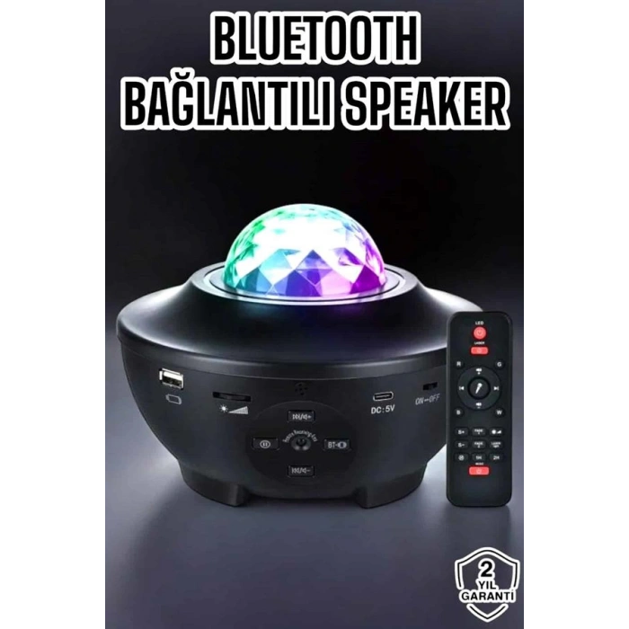 Nevamel Yıldızlı gökyüzü Projektörü Uzaktan kumandalı Çocuklara Özel Şarjlı