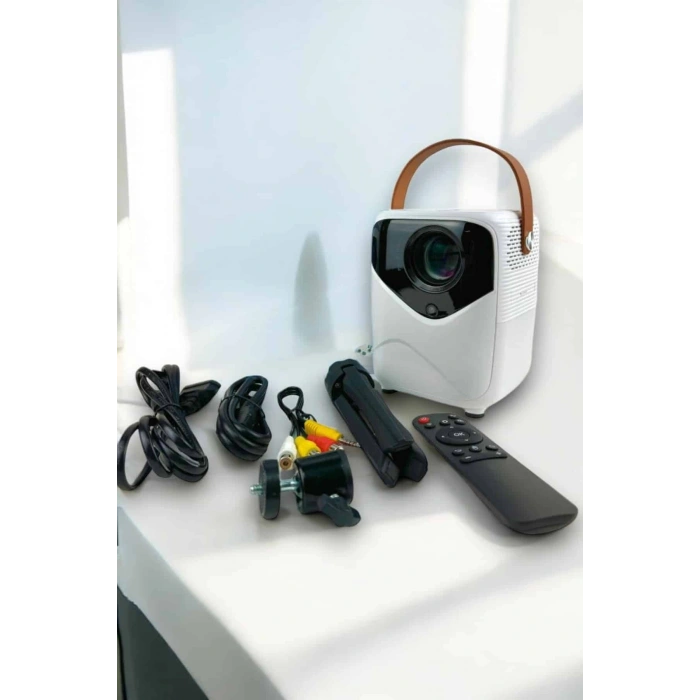 Nevamel Yüksek HD Görünümlü Taşınabilir Projeksiyon Cihazı