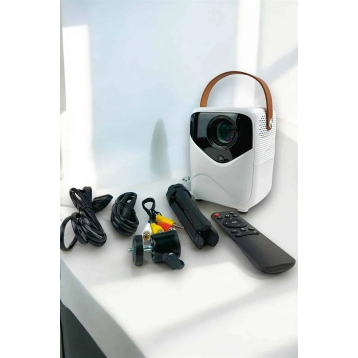 Nevamel Yüksek HD Görünümlü Taşınabilir Projeksiyon Cihazı