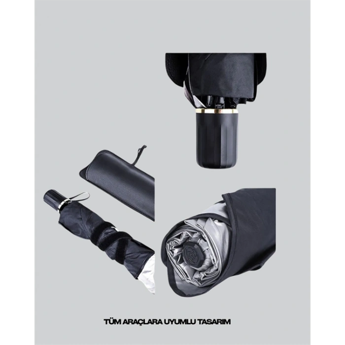 Nevamel Yüksek Kaliteli Cam Elyaf İskeletli Araba Şemsiyesi – Tüm Araçlara Uygun