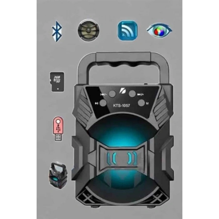 Nevamel Yüksek Performanslı Bluetooth Hoparlör Kablosuz Taşınabilir