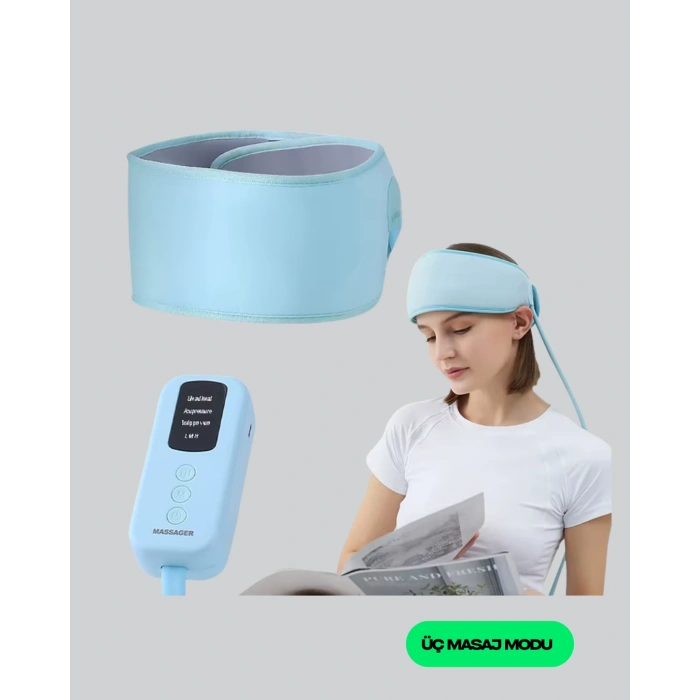 Nevamel® Yumuşak Dokulu Baş Masaj Bandı Günlük Kullanıma Uygun