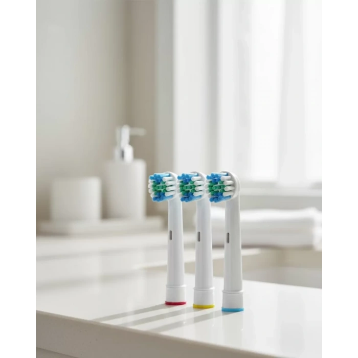 Nevamel® Yumuşak Kıllı Elektrikli Diş Fırçası Yedek Başlık Seti 4’lü