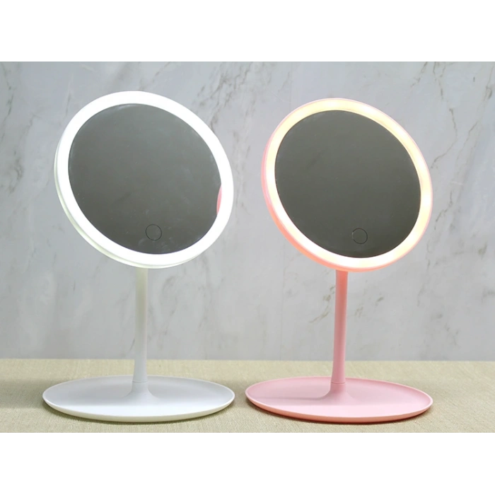 Nevamel Yuvarlak Ledli Makyaj Aynası