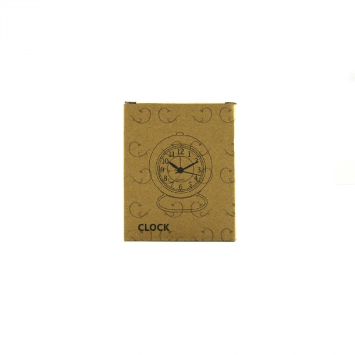 Nevamel® Yuvarlak Metal Renkli Çalar Saat