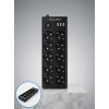 Nevamel® 10 Prizli USB Destekli Çoklu Priz Type-C Şarj Girişli Güvenli Güç Ünitesi