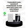 Nevamel® 10000mAh Kapasiteli Manyetik USB-C ve Kablosuz Powerbank W09