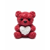 Nevamel® 10cm 3D Özel Baskı Kalpli Ayıcık Romantik Hediye Objesi