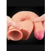 Nevamel® 11 İnç Dual Layer Platinum Silicone Cock