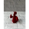 Nevamel® 12 cm Kırmızı Ejderha Figürü Koleksiyonluk Dekoratif Biblo