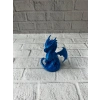 Nevamel® 12 cm Mavi Ejderha Figürü Koleksiyonluk Dekoratif Biblo