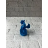 Nevamel® 12 cm Mavi Ejderha Figürü Koleksiyonluk Dekoratif Biblo