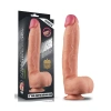 Nevamel® 12 İnç Dual Layered Platinum Silicone Cock