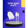 Nevamel® 120 Watt Hızlı Şarj Adaptörü Samsung S20 S21 S22 S23 Uyumlu