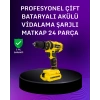 Nevamel® 12V Akülü Matkap | 20-30 Nm Tork Çift Hız Ayarı ve LED Işık
