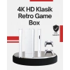 Nevamel® 2 Kollu Kablosuz 4K TV Uyumlu Klasik Oyun Konsolu