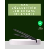 Nevamel 2025 Isı Ayarlı Titanyum Kaplama Seramik Plakalı Saç Düzleştirici Dijital Ekranlı A Kalite