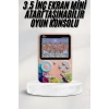 Nevamel® 3 İnç Ekran 500 Oyunlu Game Box Mini Taşınabilir Oyun Konsolu
