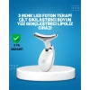 Nevamel 3 Modlu Boyun ve Yüz Bakım Cihazı – EMS Temizleme Sıcak Masaj ve Renkli Işık Terapi Özellikli