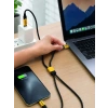 Nevamel® 3ü 1 Arada USB Şarj Kablosu 240W Hızlı Şarj ve Veri Aktarım Kablosu