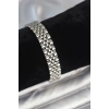 Nevamel® 316L Çelik 12 mm Kalınlıkta Gümüş Renkli Erkek Bileklik 5886