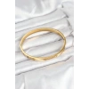 Nevamel® 316L Çelik Gold Renk 65 mm Kadın Kelepçe Bileklik 5886