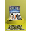 Nevamel® 3.Nesil TWS Bluetooth Kulaklık Bluetooth Bağlantılı Akıllı Saat Amoled Ekran Plastik Hasır Kordon
