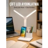 Nevamel® 3’ü 1 Arada Çok Amaçlı Masa Lambası | Göz Yormayan Işık Organizer Tasarım Yeni Nesil