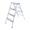 Nevamel® 4+4 Çift Basamaklı Alüminyum Metal Merdiven