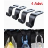 Nevamel 4  Adet Araba Koltuk Arkası Askı