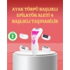 Nevamel 4 Başlıklı Kablosuz Şarjlı Epilasyon Cihazı