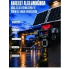 Nevamel® 4 Kameralı 4G SIM Kart Destekli Güneş Enerjili Akıllı Güvenlik Kamerası