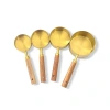 Nevamel 4lü Ahşap Saplı Ölçü Kaşığı