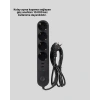 Nevamel® 4 Priz 2 USB 1 Type-C Akım Korumalı Çoklu Priz Led Anahtarlı