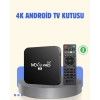 Nevamel® 4K Android TV Box – 2GB RAM 16GB ROM Hızlı Wi-Fi Bağlantılı Akıllı Medya Kutusu