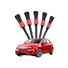 Nevamel® 5 Adet Oto Detaylı Temizleyici Araç İçi Temizlik Fırça Seti Koltuk Döşeme Kapı Toz Alma Fırçası