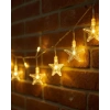 Nevamel® 5 Metre Yıldız LED Işık Günışığı Beyaz İç Mekan Dekoratif Aydınlatma