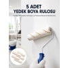 Nevamel® 5’li Mini Rulo Boya Seti Duvar Tavan Emülsiyon Uygulama