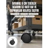 Nevamel® 6 cm Döner Kilitsiz Ayak Tek Parça
