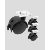 Nevamel® 6 cm Kilitli Tekerlek Ayak 4 Adet Sehpa ve Ekipman Uyumlu