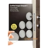 Nevamel® 6lı Kristal Koruma  Şeffaf Kapı Stoperi Tampon Seti | Duvar & Mobilya Çarpma Önleyici
