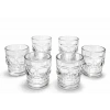 Nevamel® 6lı Kurukafa Şeffaf Cam Shot Bardağı Seti 9x8 cm