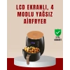 Nevamel® 6 Litre Büyük Kapasiteli Dokunmatik Airfryer 2400W Yağsız Fritöz