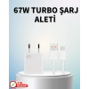 Nevamel® 67 Watt Güçlü Şarj Aleti Samsung S23 Ultra S24 Uyumlu