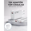 Nevamel® 67 Watt Güvenli Hızlı Şarj Adaptörü Samsung M31 M33 M51 Uyumlu Yeni Nesil