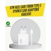 Nevamel 67W Turbo Hızlı Şarj Adaptörü ve Type-C Kablo Güvenli Şarj Teknolojisi