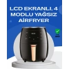 Nevamel® 6L Yağsız Fritöz 2400W Dokunmatik Ekran Otomatik Kapanma Airfryer
